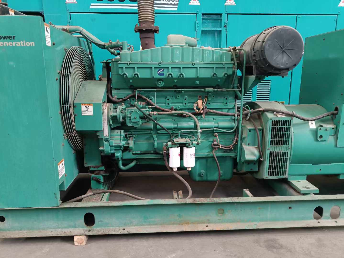 建始过载会对 600kW 柴油发电机组造成哪些损害?